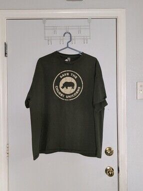 Save The Chubby Unicorns Rhino Graphic T-Shirt